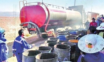 La incertidumbre se ha apoderado de los potosinos que sólo recibirán agua por cisternas