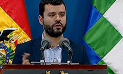 Manuel Canelas, ministro de Comunicación/Foto. Captura de pantalla