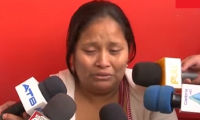 La mujer está destrozada/Foto. Captura de pantalla 