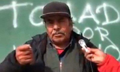 El exdirigente Felipe Quispe, el “Mallku”