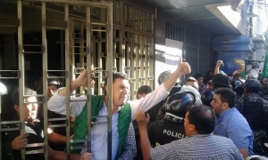 El alcalde de Cochabamba, José María Leyes