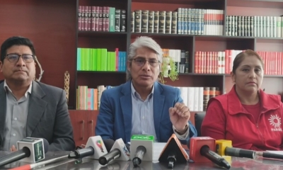 Wilfredo Chávez, abogado del equipo jurídico de EvoPueblo