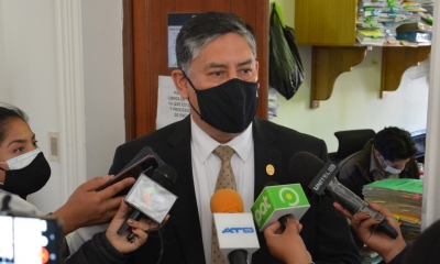 Fiscal general del Estado, Juan Lanchipa.