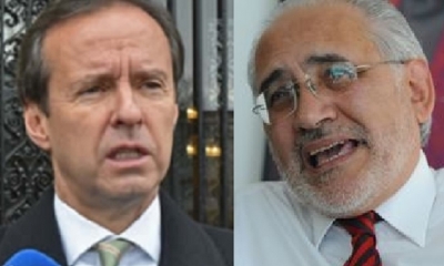 Jorge Quiroga y Carlos Mesa/Foto. Kandire 