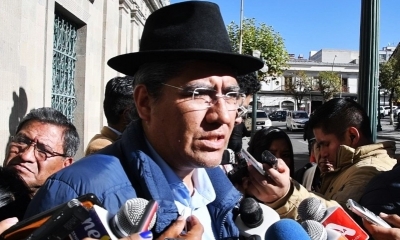 Diego Pary , canciller de Bolivia/Foto. RRSS