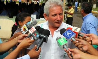 El gobernador de Santa Cruz, Rubén Costas.