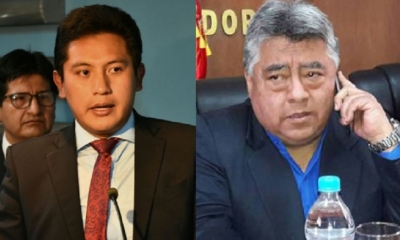 José Luis Quiroga y el fallecido Rodolfo Illanes/Foto. Kandire