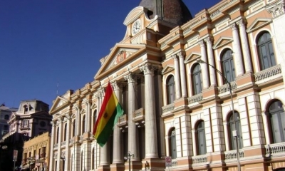El palacio de Gobierno, en La Paz. | Foto archivo | Agencias