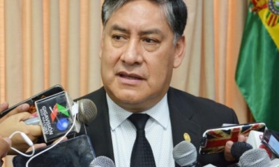 El Fiscal General del Estado, Juan Lanchipa Ponce
