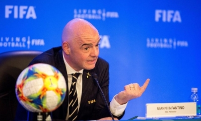El presidente de la FIFA, Gianni Infantino