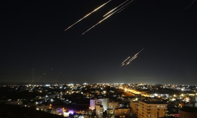 Misiles disparados desde Irán, el 17 de junio de 2025.