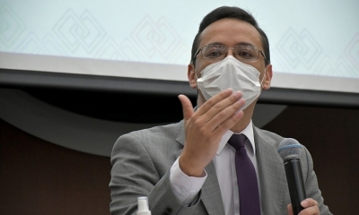 El viceministro de Justicia explicó los detalles. Foto: Min. Justicia.