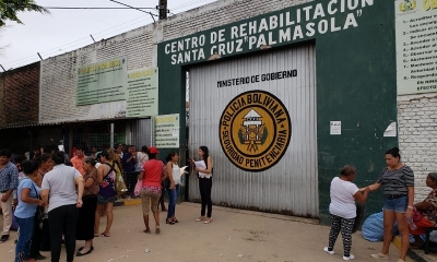 Por casos positivos hay restricciones en Palmasola 