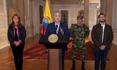 El mandatario de Colombia, Iván Duque. | EFE