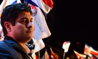 Carlos Alvarado, nuevo presidente de Costa Rica. Foto: RRSS