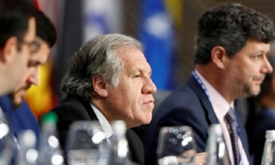 El secretario General de la ONU, Luis  Almagro 
