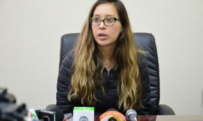 La diputada Valeria Silva.