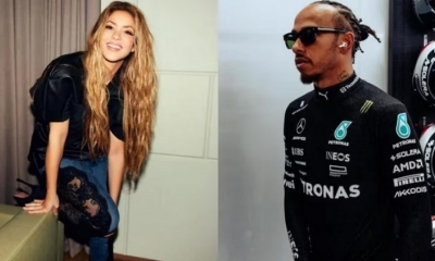 La cantante y el piloto de fórmula 1 han sido captados en Barcelona, Londres, en una mansión en Ibiza.