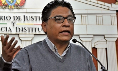 Ministro de Justicia, Iván Lima.