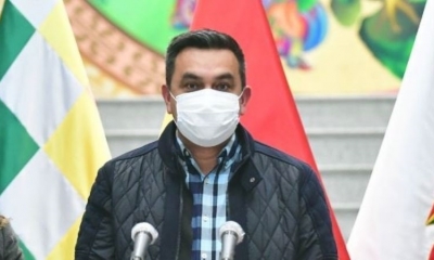 El ministro de la Presidencia, Yerko Núñez. / ABI