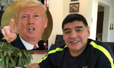 Maradona expreso esa frase en un canal venezolano/Foto. RRSS