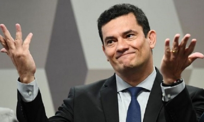 Sergio Moro, extitular del Ministerio de Justicia de Brasil. | Fuente: AFP