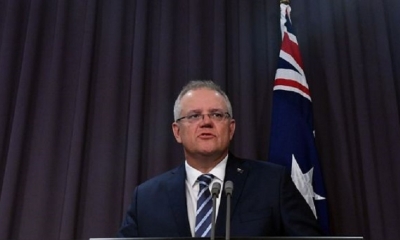 El primer ministro de Australia, Scott Morrison, denunció el ciberataque en una conferencia de prensa en el Parlamento.