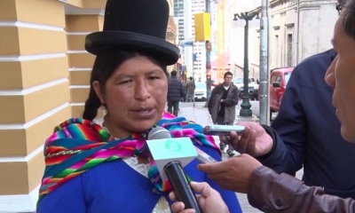 La diputada Concepción Ortiz (MAS). | Foto archivo | Bolivia TV