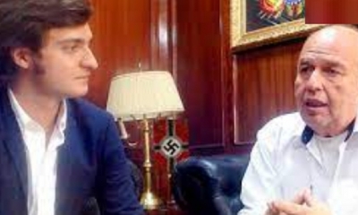 Alejandro Entrambasaguas y Arturo Murillo en el golpe de 2019/Foto. RRSS