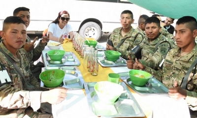 La fecha fue recordada en las diferentes unidades militares de Bolivia.