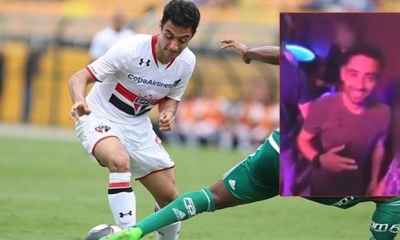 Los últimos momentos con vida del futbolista Daniel Correa.