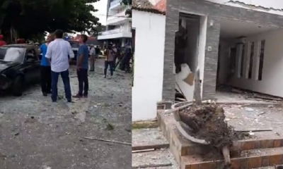 Así quedó el inmueble afectado/Foto. Kandire