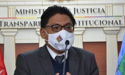Ministro de Justicia Iván Lima.