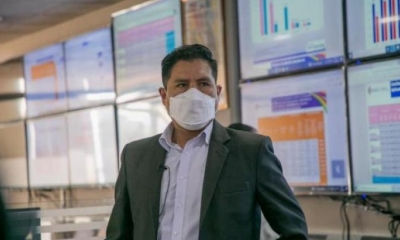 El ministro de Salud, Jeyson Auza.