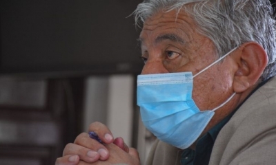 El alcalde de la ciudad de La Paz, Iván Arias