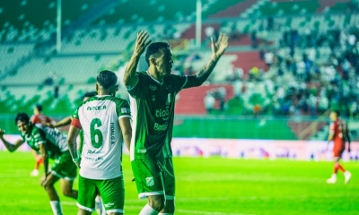 Facundo Suárez marcó el primer gol de Oriente. 