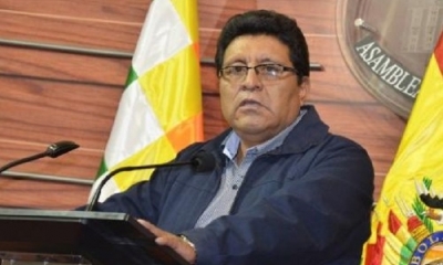 Efraín Chambi, Senador del MAS. Foto: Sendo