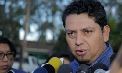 Óscar Barriga, presidente de  YPFB/Foto. IS