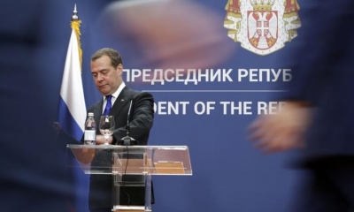 El primer ministro ruso y expresidente Dimitri Medvedev. | EFE