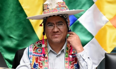 Diego Pary , canciller de Bolivia/Foto. RRSS