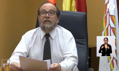El ministro de Salud, Marcelo Navajas