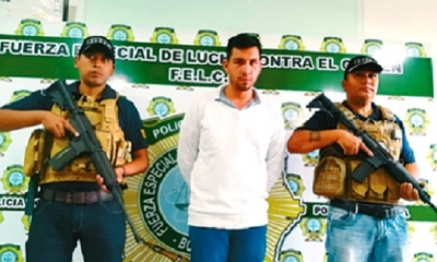 Uno de los miembros de la banda, un exreo, ya fue capturado. Foto: El Deber