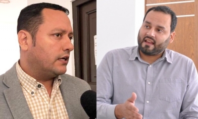 Diputado Lus Felipe Dorado y presidente de YPFB, Herland Soliz. Fotos/tomadas de internet