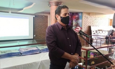 El director de campaña de Súmate, Gustavo Vargas