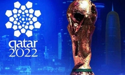 El trofeo que se entregara al campeón del Mundial Catar 2022