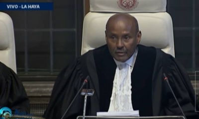 Abdulqawi Ahmed Yusuf, presidente de la CIJ/Foto. RRSS