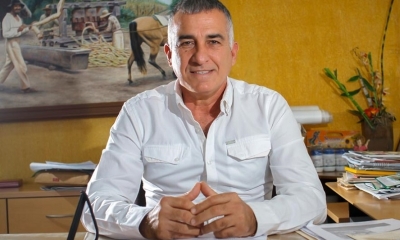 El presidente del directorio del Ingenio Azucarero Guabirá, Mariano Aguilera