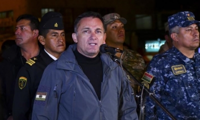 Foto / Archivo : El ministro de Defensa, Luis Fernando López