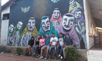 Algunos de los participantes del taller/Foto. Extend