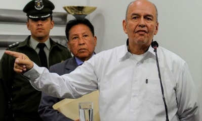 El ministro de Gobierno, Arturo Murillo